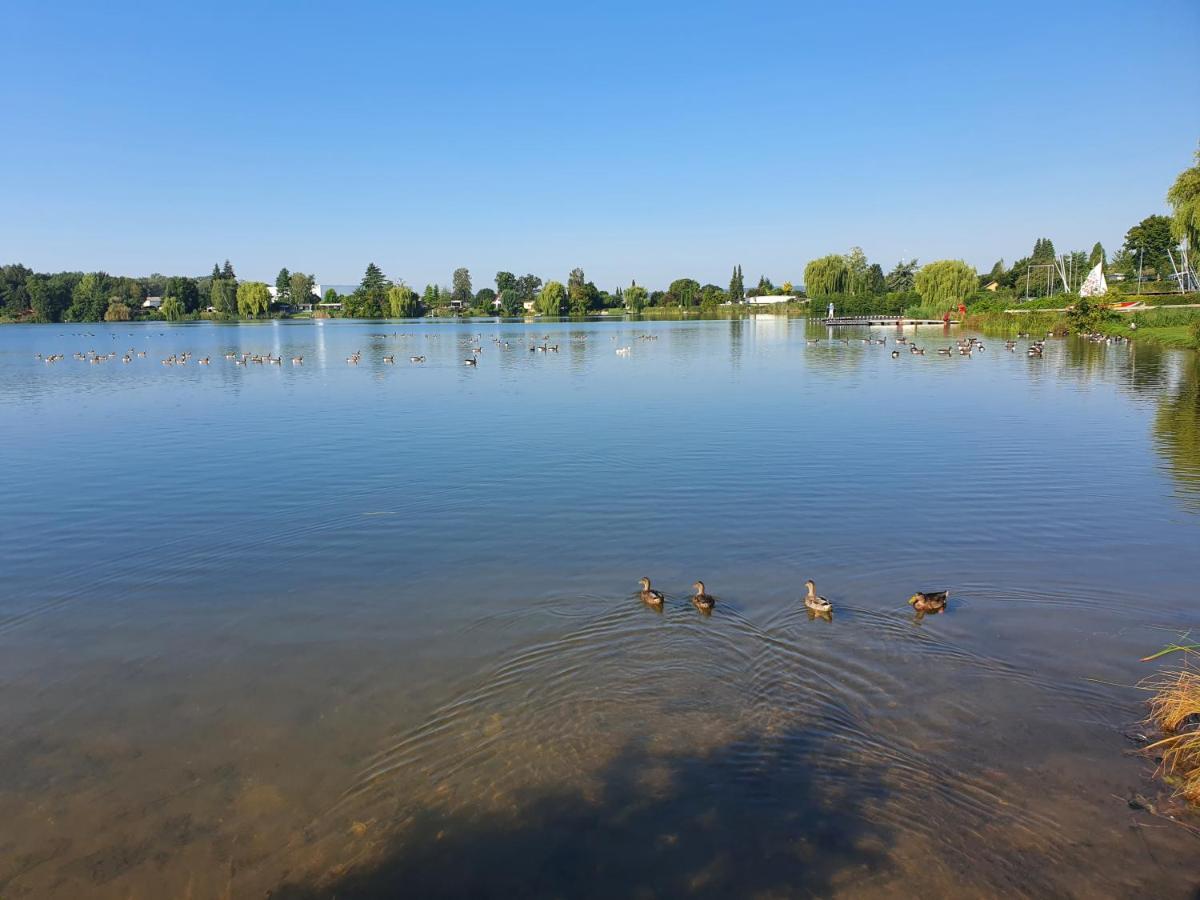 Ferienhaus Am See-2 Hungen Exteriör bild