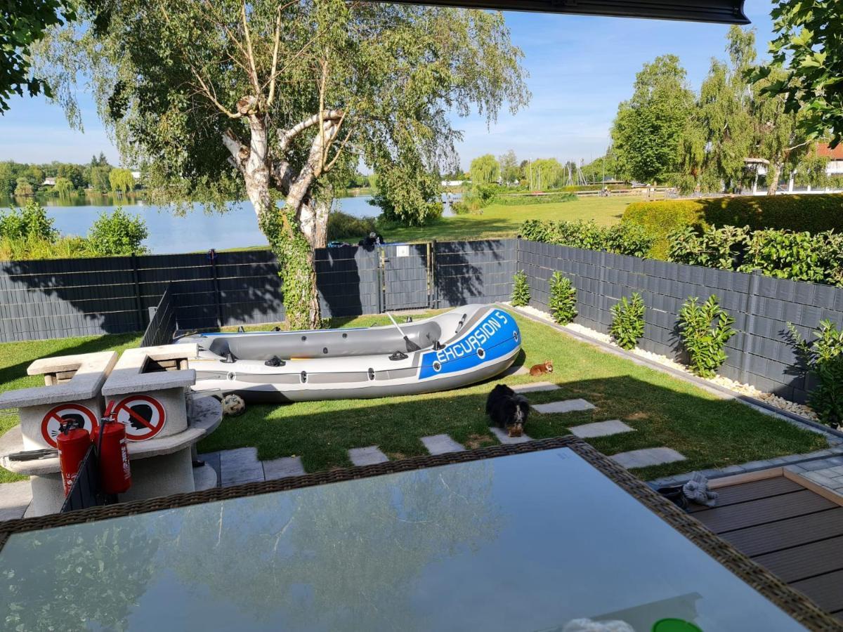 Ferienhaus Am See-2 Hungen Exteriör bild